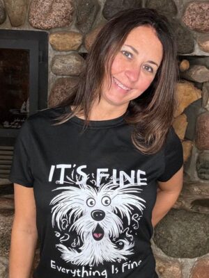 It’s Fine Dog T-Shirt