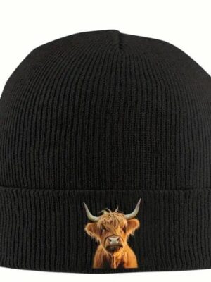 Highland Cow Beanie Hat